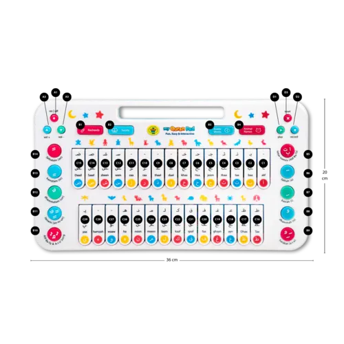 My Salah Mat Mijn Quran Pad | Arabisch Leerpad voor Kinderen