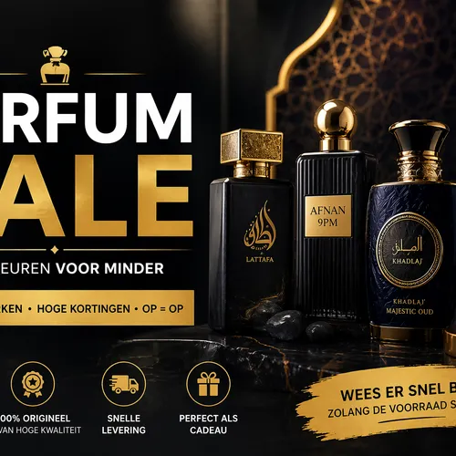 Parfum Sale – Kortingen op Arabische & Luxe Parfums
