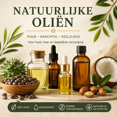 Natuurlijke Oliën voor Huid, Haar en Verzorging