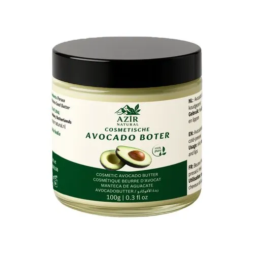 Azir Natural Avocado Boter 100g – Koudgeperst & 100% Puur
