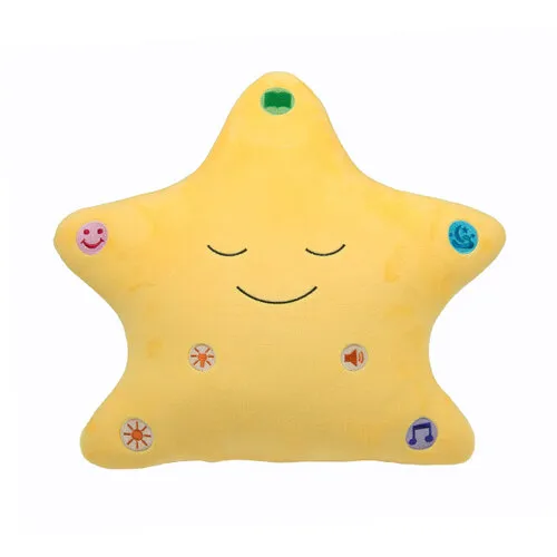 Desi Doll My Dua’ Pillow Geel – Islamitisch Licht & Geluid Kussen