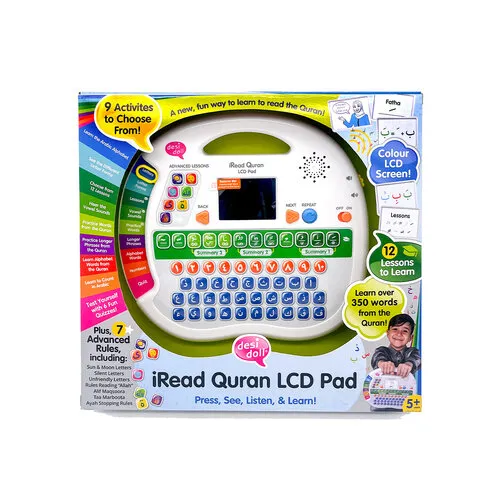 Desi Doll iRead Quran LCD Pad – Interactieve Quran Leer Tablet met LCD Scherm