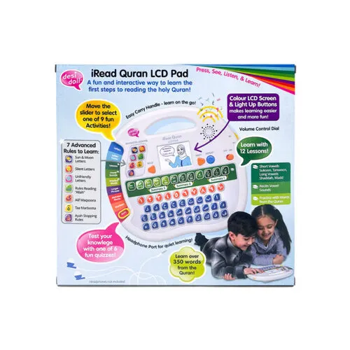 Desi Doll iRead Quran LCD Pad – Interactieve Quran Leer Tablet met LCD Scherm