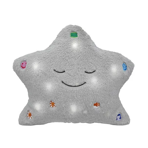 Desi Doll My Dua’ Pillow Grijs – Interactief Islamitisch Dua Kussen met Licht & Geluid