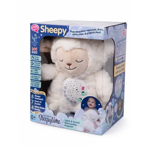 Desi Doll Sheepy the Sleepytime Sheep – Islamitische Slaapknuffel met Licht, Dua's & Nasheeds