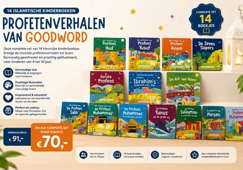 14 Islamitische Kinderboeken – Profetenverhalen van Goodword