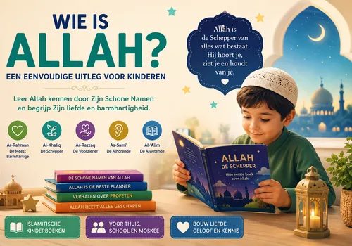 Wie is Allah? Uitleg voor kinderen over Allah en Zijn Schone Namen