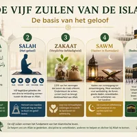 De vijf zuilen van de islam: de basis van het geloof uitgelegd