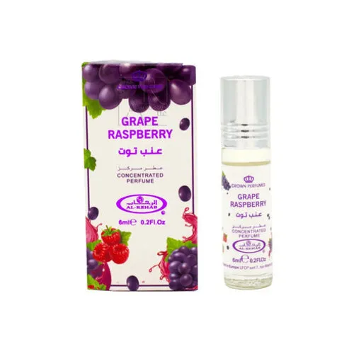 Al-Rehab Al Rehab Grape Raspberry Parfumolie 6ml Al-Rehab Al Rehab Grape Raspberry Parfumolie 6ml