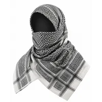 Arafat sjaal Zwart Wit - Yashmagh Black Sjaal