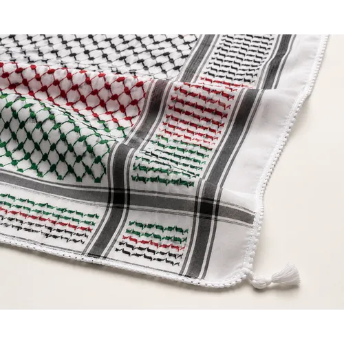 Luxe Arafat sjaal in kleur- Yashmagh Sjaal Luxe Arafat sjaal in kleur- Yashmagh Sjaal