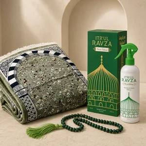 Ravza Gebedsset Deluxe – Gebedskleed, Huisspray & Tasbeeh