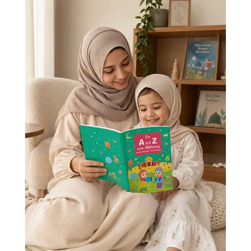 Goodword Books De A tot Z van Akhlaaq – Islamitisch kinderboek over morele waarden, liefde en respect (36 pagina’s)