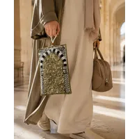 Rawdah Pocket Gebedskleed – Compact Reismodel met Tasje