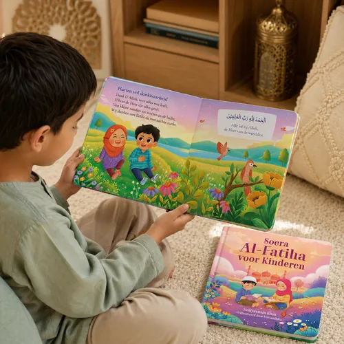 Goodword Books Soera Al-Fatiha voor Kinderen – Leer de eerste soera uit de Koran op een speelse manier – 22 pagina's Goodword Books Soera Al-Fatiha voor Kinderen – Leer de eerste soera uit de Koran op een speelse manier – 22 pagina's