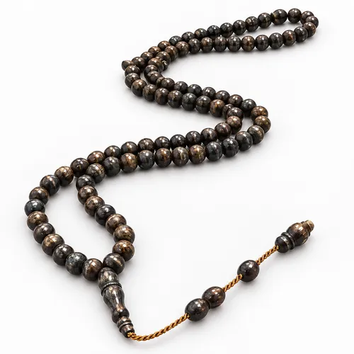 Houten Tasbeeh Zwartbruin – 99 Kralen voor Dhikr Houten Tasbeeh Zwartbruin – 99 Kralen voor Dhikr