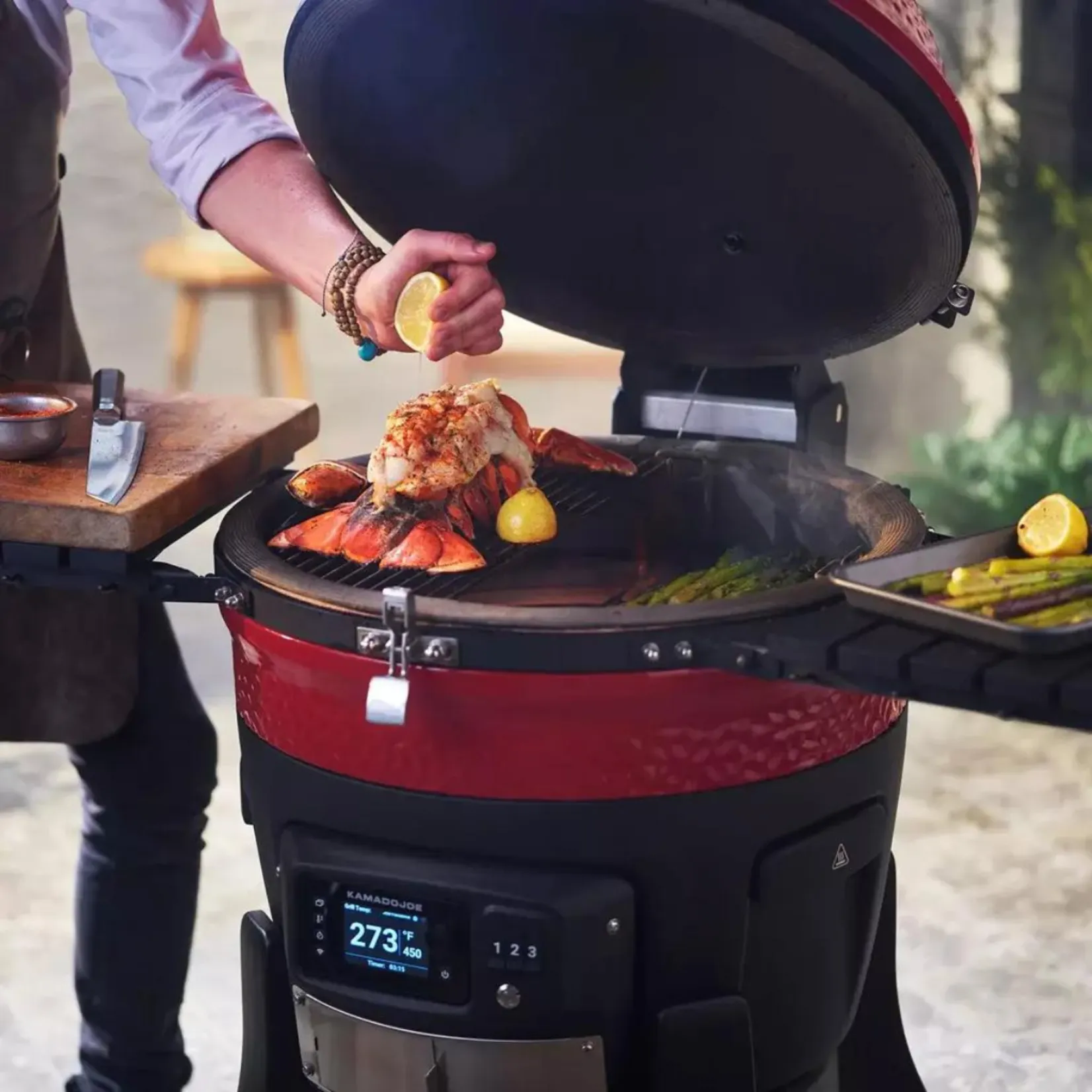 Kamado Joe Konnected Joe Reserveren