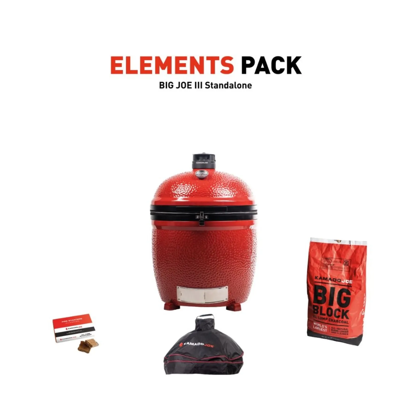 Kamado Joe Big Joe 3 Stand Alone met Elements Pack