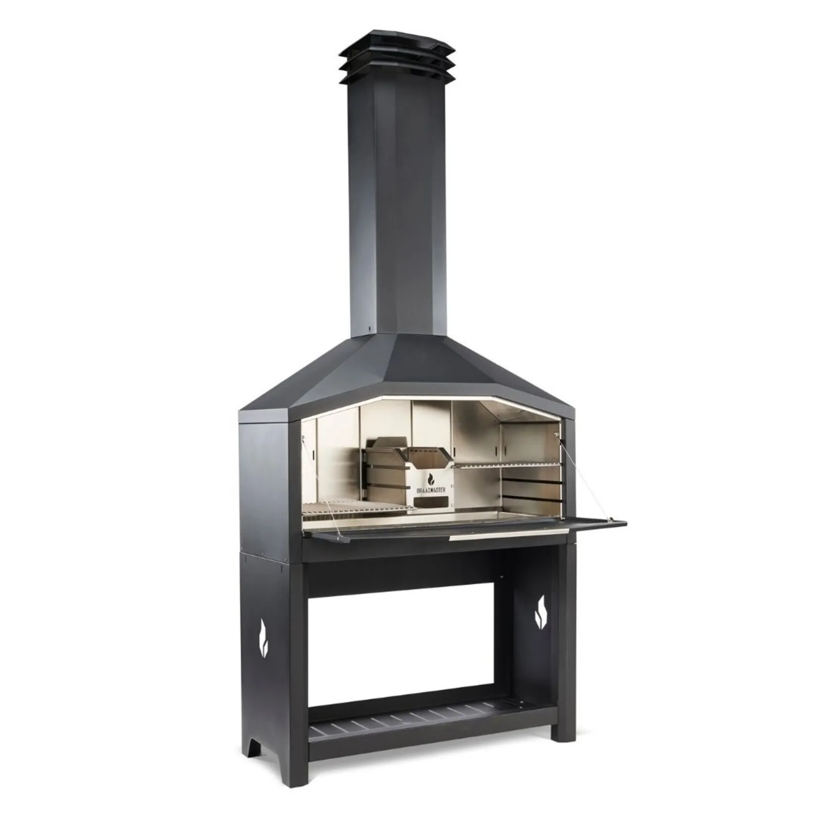 Braaimaster Freestanding duo black