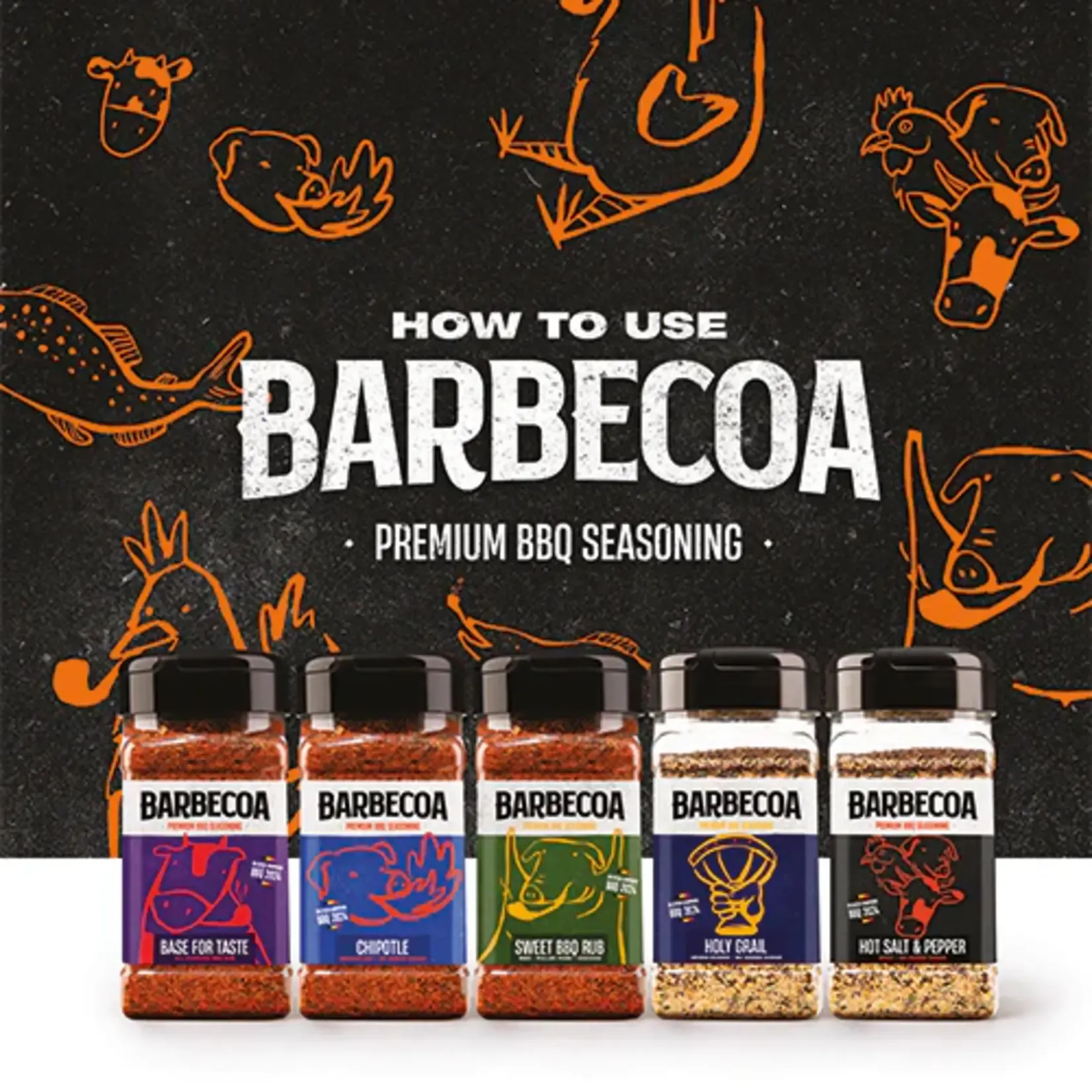 Barbecoa Sweet Rub