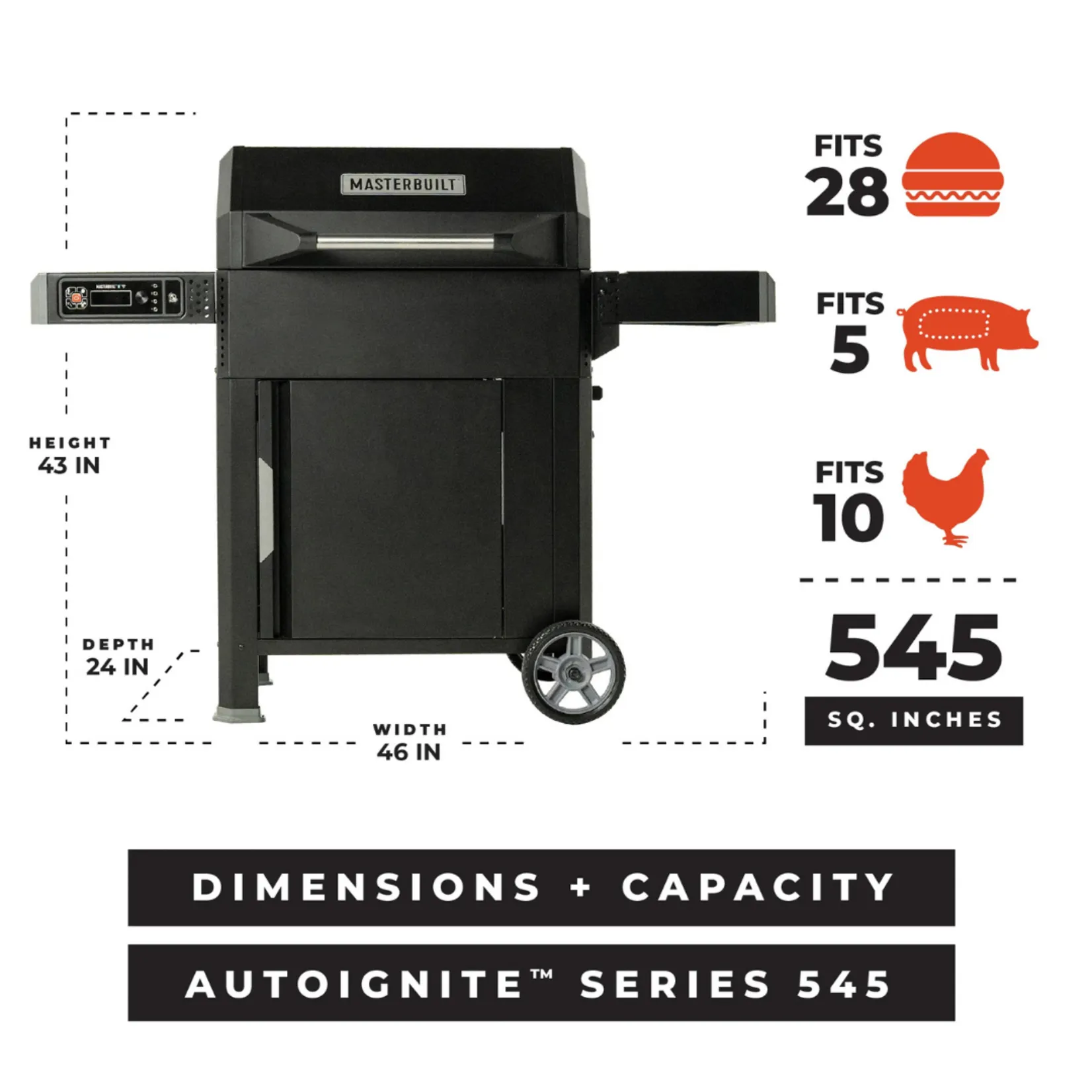 Masterbuilt AutoIgnite Series 545