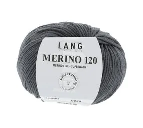 LANG Yarns Merino 120 34.0203 steen LANG Yarns Merino 120 34.0203 steen