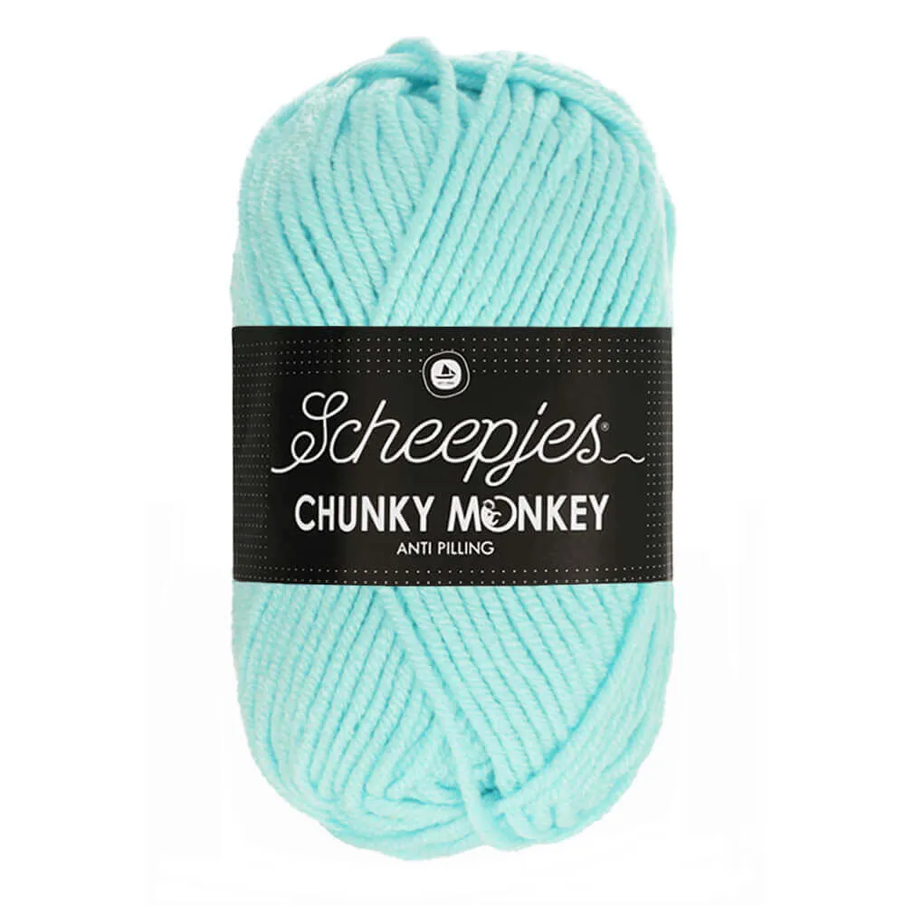 Scheepjes Scheepjes Chunky Monkey 1034 Baby Blue Scheepjes Scheepjes Chunky Monkey 1034 Baby Blue