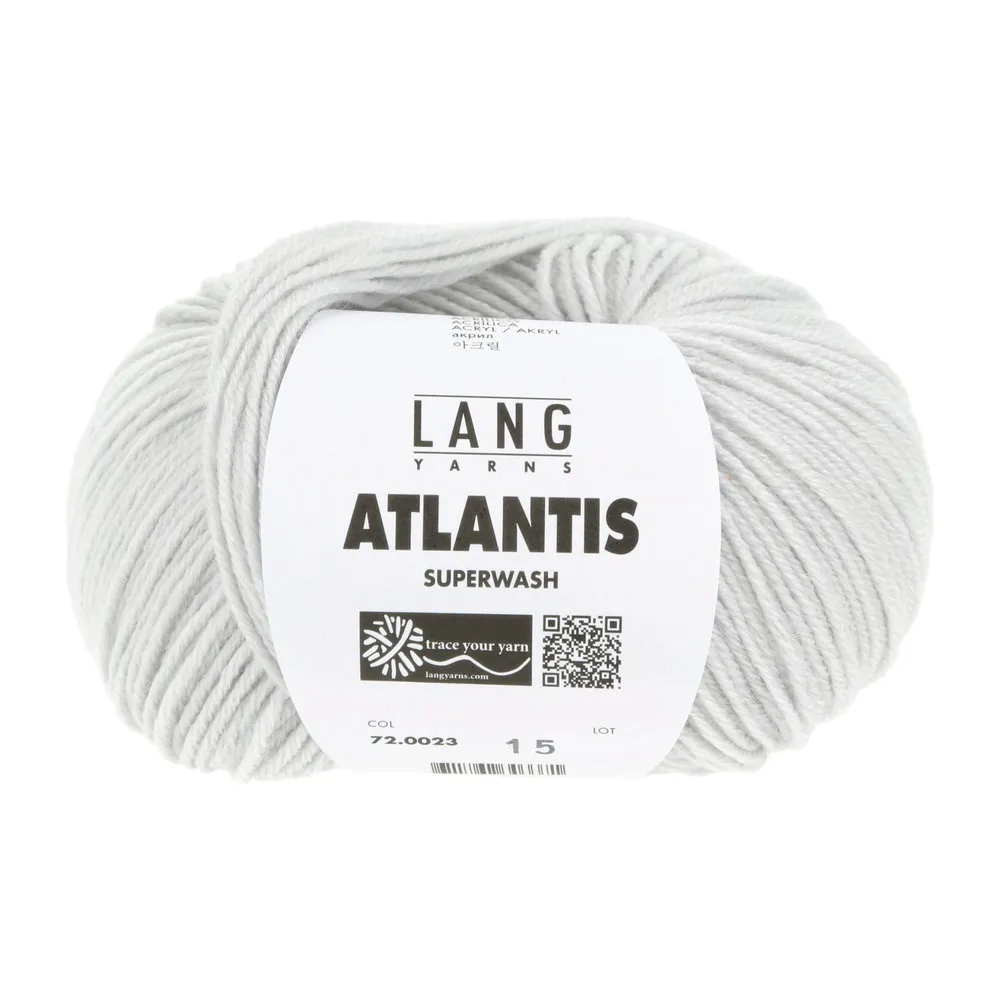 LANG Yarns LANG Yarns Atlantis 023 lichtgrijs LANG Yarns LANG Yarns Atlantis 023 lichtgrijs