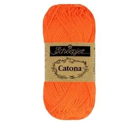 Scheepjes Catona Neon 603 oranje