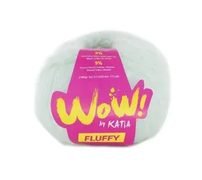 Katia Katia WOW Fluffy 90 zeer licht groen Katia Katia WOW Fluffy 90 zeer licht groen