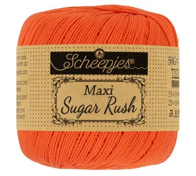 Scheepjes Maxi Sugar Rush 189 royal orange (50 gram) Scheepjes Maxi Sugar Rush 189 royal orange (50 gram)