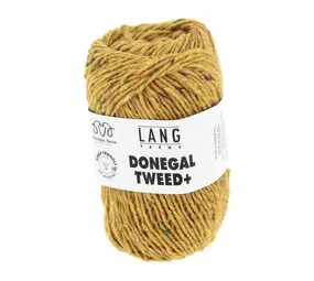 LANG Yarns Donegal Tweed Plus 14 geel LANG Yarns Donegal Tweed Plus 14 geel
