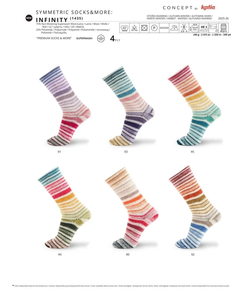 Katia Concept Infinity socks 93