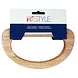 Restyle Restyle tashandvat hout 17x9.5cm kleur 898 naturel hout Restyle Restyle tashandvat hout 17x9.5cm kleur 898 naturel hout