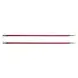 KnitPro KnitPro Zing breinaalden met knop 40cm maat 6.50mm KnitPro KnitPro Zing breinaalden met knop 40cm maat 6.50mm
