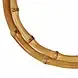 Opry Tasbeugel rond bamboe 18cm Opry Tasbeugel rond bamboe 18cm