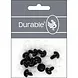 Durable veiligheidsogen 15mm zwart (10 stuks) Durable veiligheidsogen 15mm zwart (10 stuks)