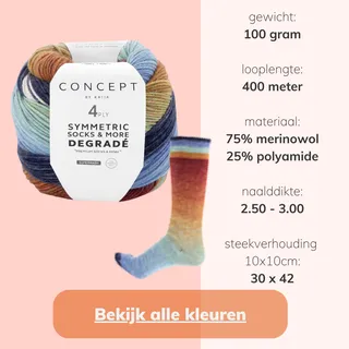 Degradé Symmetric Socks