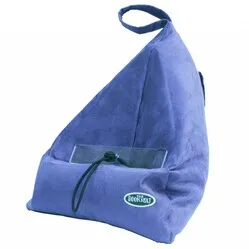 The Bookseat Buchständer und Tabletständer blau