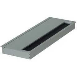 Rechteck L Aluminium Kabeldurchführung