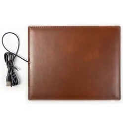 De WarmeMat™ beheizte Mausmatte USB 25x20cm Tabak