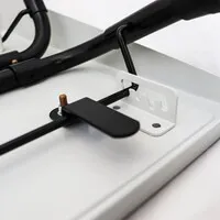 WEDO Edv din4556 ergonomische fussbank hellgrau