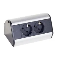 Götessons Office power dock steckdosenleiste schreibtisch - 2x strom