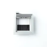 Aluminium Kabeldurchführung square S - 80 x 80 x 16 mm
