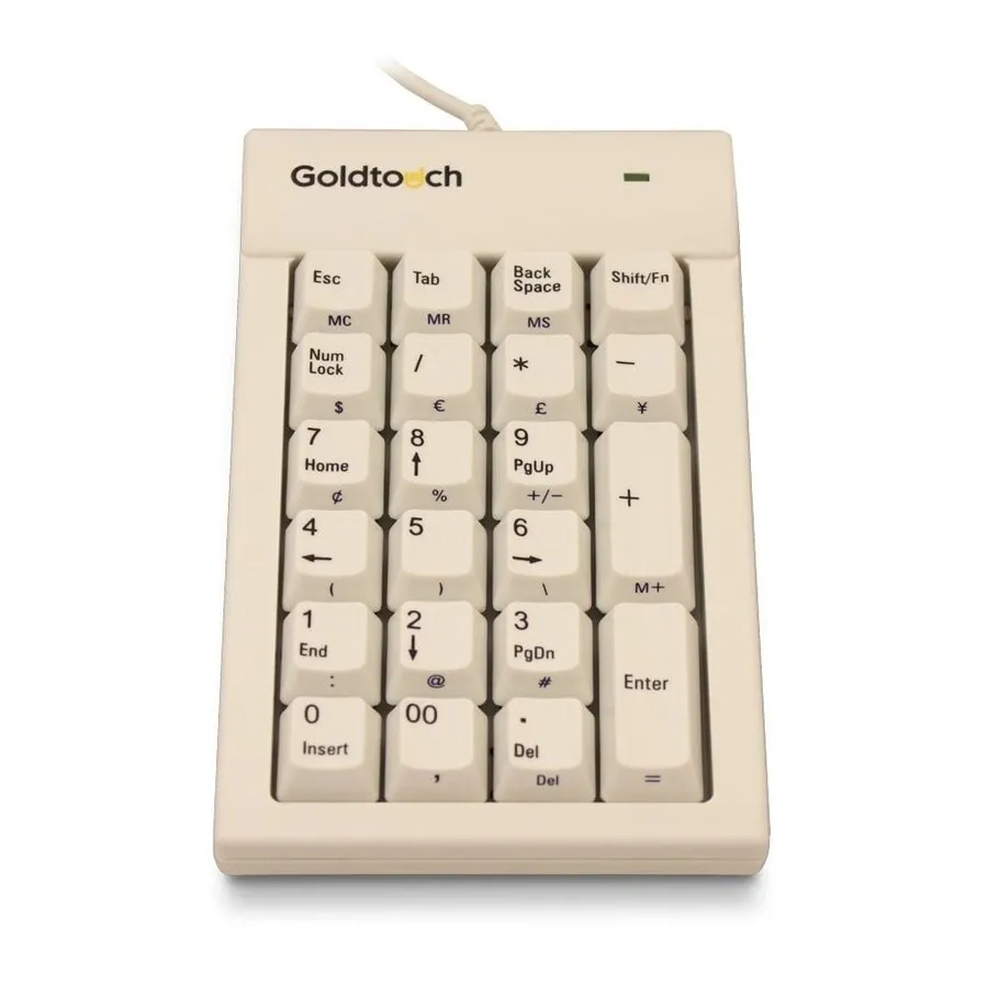 Goldtouch Ziffernblock weiss