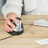 R-Go HE Mouse Break kabelgebundene rechtshändige ergonomische Maus