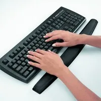 Fellowes Memory-Schaum-Handgelenkauflage Tastatur schwarz