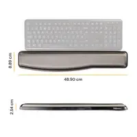 Fellowes Premium Gel verstellbare Handballenauflage für Tastatur