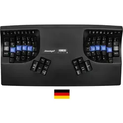 Kinesis Advantage2 ergonomische QWERTZ Tastatur schwarz