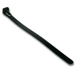 Wiederverschließbare Kabelbinder 150 x 7,6 schwarz (10 Stück)